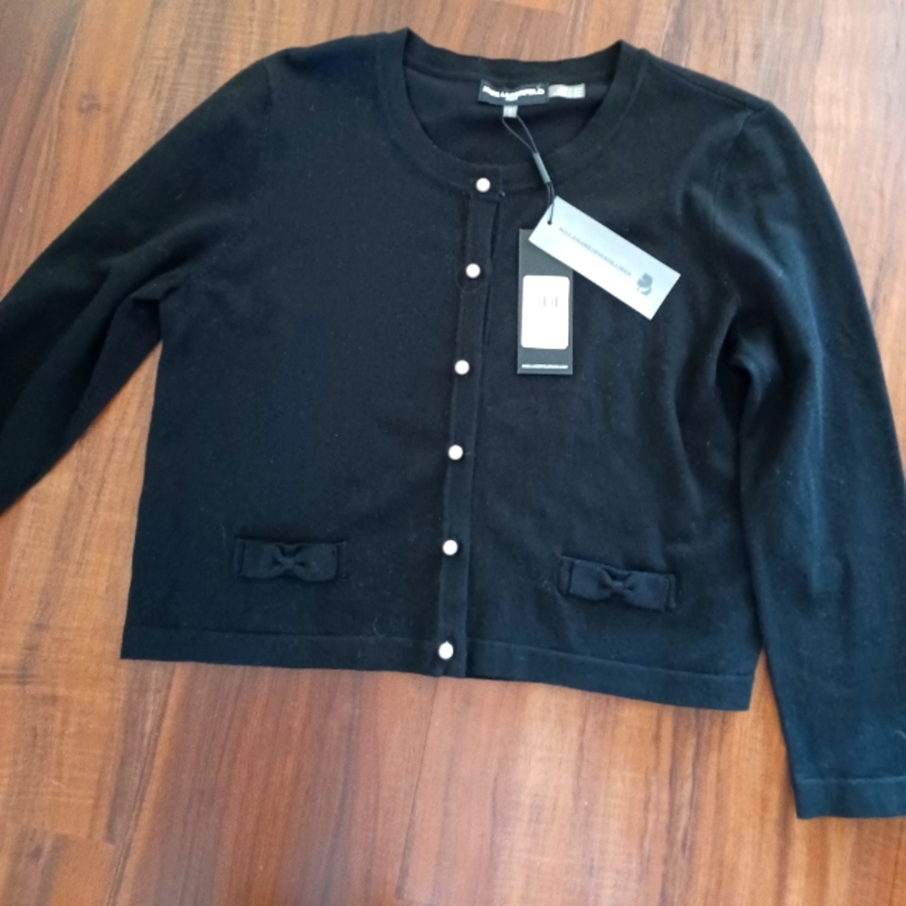 New Karl Lagerfeld Jackie Cardigan